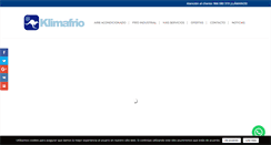 Desktop Screenshot of klimafrio.com